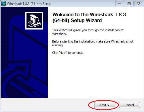c. If this is the first time to install Wireshark, or after you have
