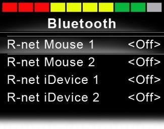 1.4 BLUETOOTH MODE SCREEN CONFIGURATION This is a two-stage process. Firstly, a device or devices must be set to On from the Settings Menu.