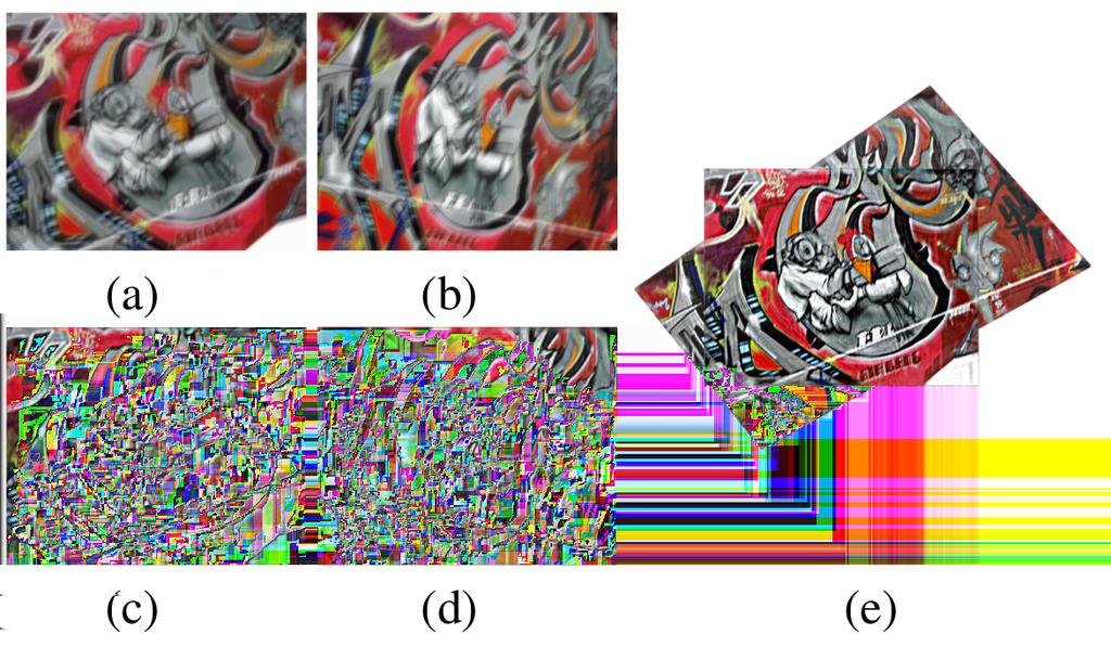 3.2. Image Matching compare to a single image deblurring method. Therefore, we chose a single image deblurring algorithm proposed by Cai et al. [1] for comparison.