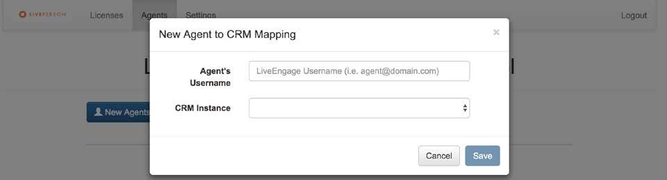 Agents and CRM Instances Mapping: This feature enables yu t assign an agent t CRM instances.