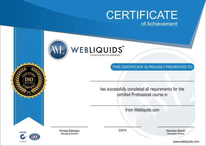 Certifications www.