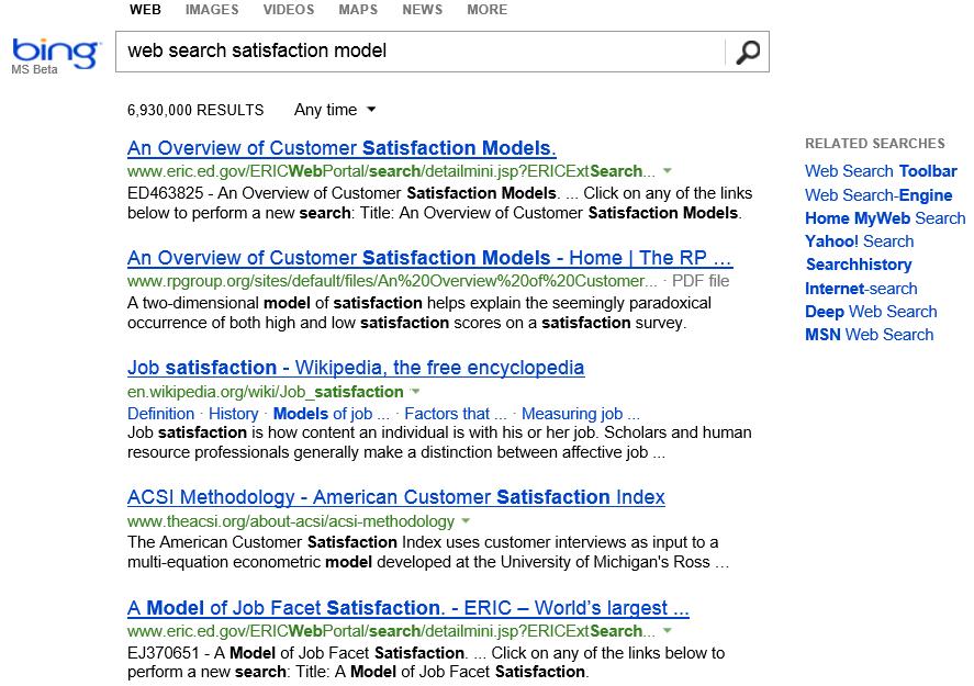 How to assess search result quality?