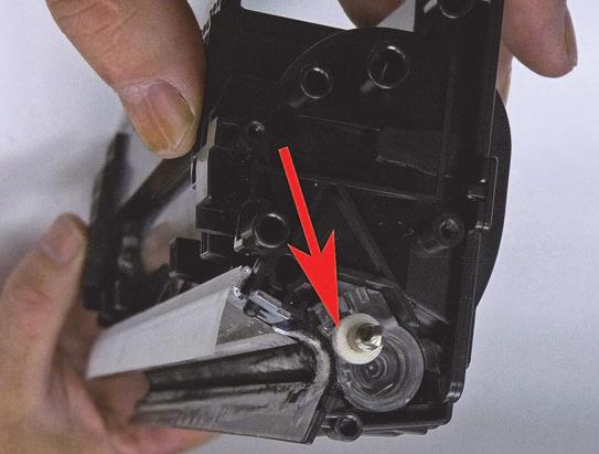 22. Remove the contact side inner end cap. 23.