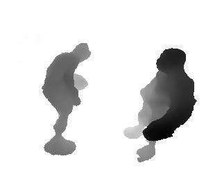 Figure 3(c) shows the volumetric model obtained as a result of merging multiple MES range images. Figure 3(d) shows the same model refined with knowledge of the exact contour.