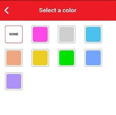 5. The selected icon will be displayed next to the group name, as shown below. Editing Colors Assigned to Groups To edit the color you have assigned to a group: 1.