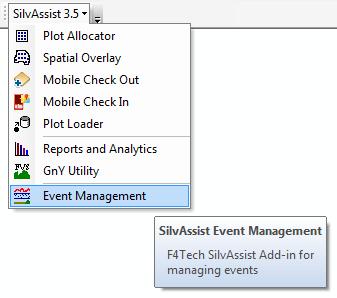Events can occur on any feature class in the geodatabase: points, lines, or polygons. 3.