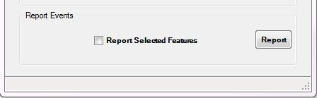 18. Reports can be created from all events or from events associated with selected stands. To report on only selected stands click the Report Selected Features checkbox.