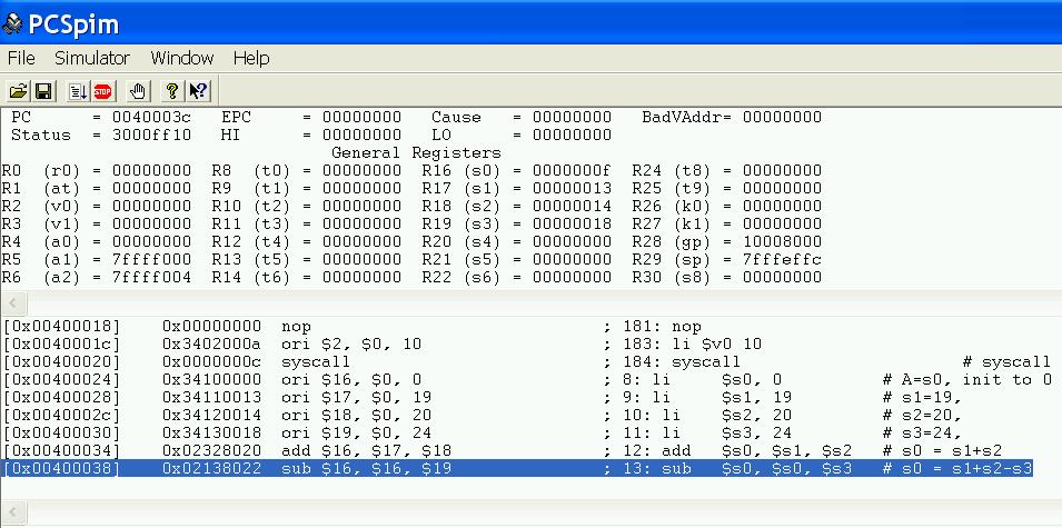 Li, 2008 More complex arithmetic Compute: (x + 5 - y) * 35 / 3 Use Macros: sub and mul MIPS program li $t0, x li $t1, y add $t0, $t0, 5 # x + 5 sub $t0, $t0, $t1 # x + 5 - y mul $t0, $t0, 35 #(x + 5