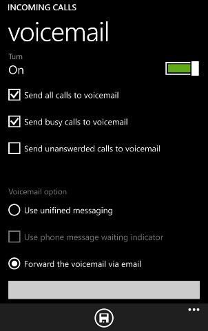 6.4 Voicemail There are four main parts of voicemail configuration which could be split into capture, delivery, notification and redirection. 6.4.1 Capture Filters Capture options are presented through the below three properties, any combination is available.