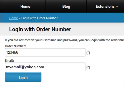 Step 1: Accessing the account Upon transaction, users have 2 ways of accessing the www.rsjoomla.com account and download RSFiles! (an RSJoomla!