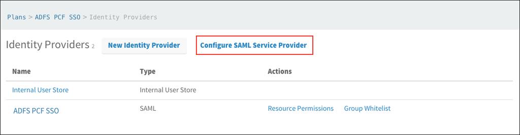 Configure Active Directory Federation Services as an Identity Provider This topic describes how to set up Active Directory Federation Services (AD FS) as your identity provider by configuring SAML