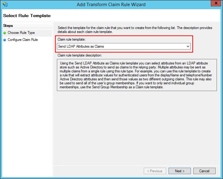 If it does not, select your Relying Party Trust and click Edit Claim Rules in the Actions pane. 11.