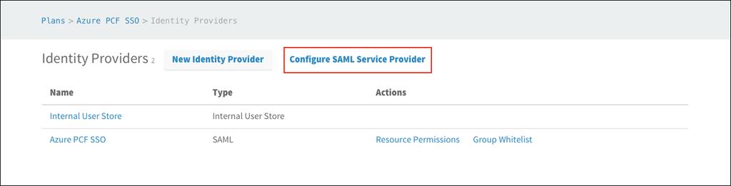 Configure Azure Active Directory as an Identity Provider This topic describes how to set up Azure Active Directory (AD) as your identity provider by configuring SAML integration in both Pivotal Cloud