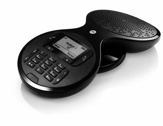 Digital Cordless Audio Conferencing Unit Easy to use cordless conferencing unit, ideal for the home