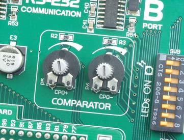 BIG8051 17 12.0. Comparator The BIG8051 development system is capable of comparing voltage levels due to a comparator built into the microcontroller.
