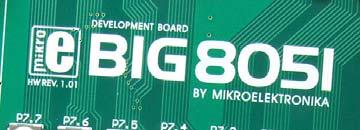 4 BIG8051 General information The BIG8051 development system provides a development environment