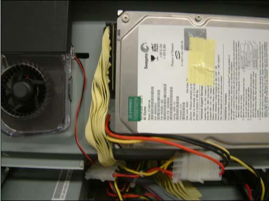 5.2. Replace the HDD/ Fan To replace the HDD, please
