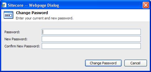 2. In the Preferences dialog box, click Change Your Password. 3. In the Change Password dialog box, enter your current and then enter and confirm your new password.