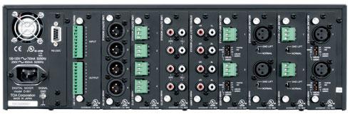 D-901 rear Monaural type Monaural type A/D Converter A/D Converter 20 20 bit bit 24 24 bit bit D-922F D-922F XLR Connector XLR Connector 2-Channel input module for mic 2-Channel and line inputs