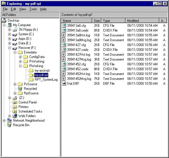 Managing the Report Processor For information on the Purging Timeout setting, see Configuring Report Processor Performance. This directory is created when the report type is created.