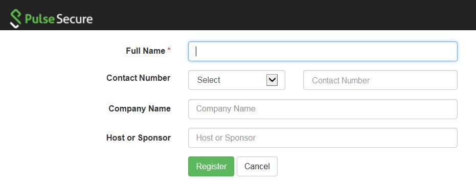 Using the Customized Pages After you have uploaded the customized files, you can associate them with your Guest Self Registration sign-in page. To use the customized pages: 1.