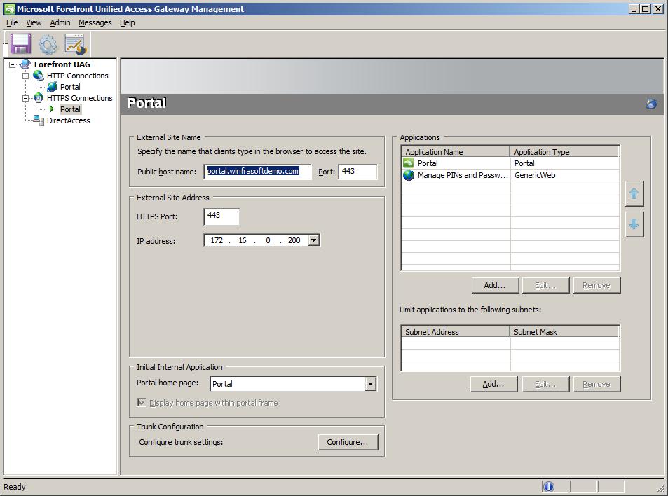 (18) Check Use SSO, then select Use Kerberos constrained delegation for single sign-on.