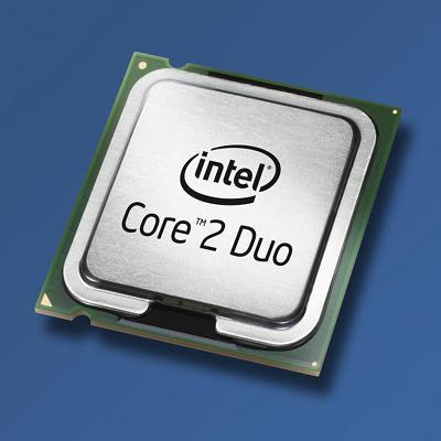 2007 Core 2 Duo -- processors are up to 40 percent