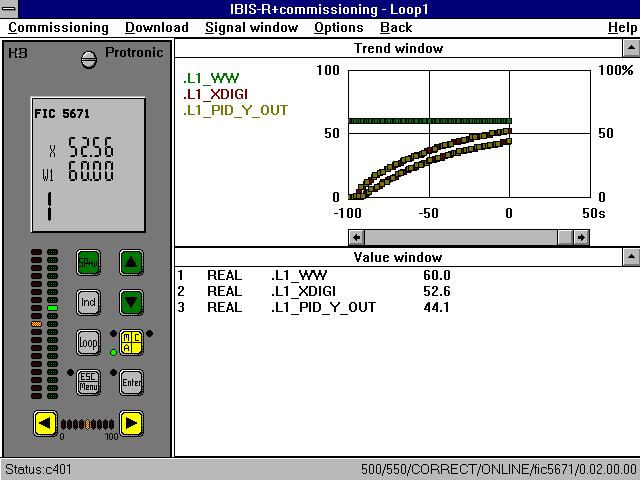 software for Digitric 500 and Protronic