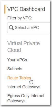 2. Under Virtual Private Cloud, click