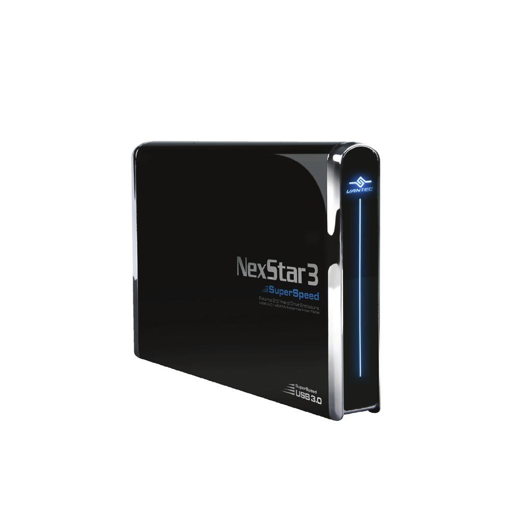1. Introduction: Form and functionality collide with style in the NexStar 3 SuperSpeed USB 3.0 & esata External Hard Drive Enclosure from Vantec.