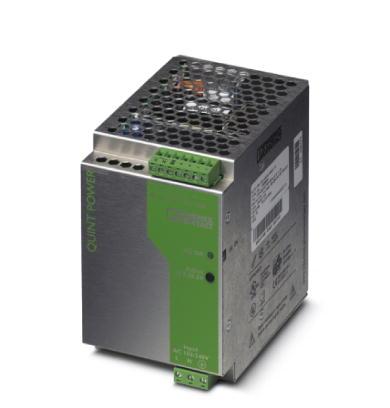 Extract from the online catalog QUINT-PS-100-240AC/24DC/10 Order No.: 2938604 DIN rail power supply unit 24 V DC/10 A, primary switched-mode, 1- phase Commercial data EAN 4017918890537 Pack 1 Pcs.