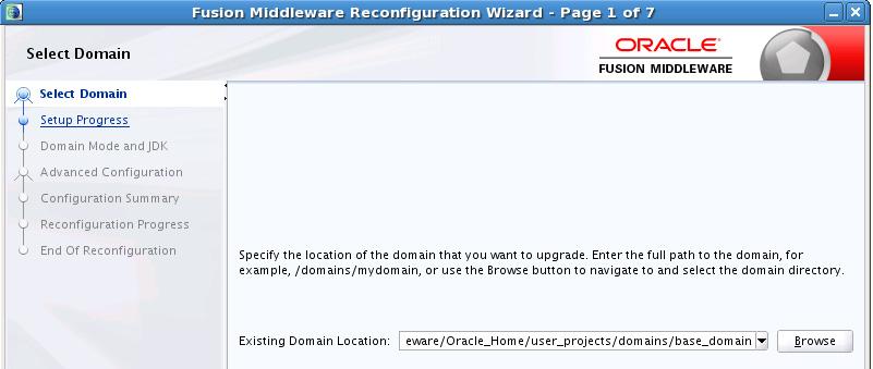 Using the Reconfiguration Wizard to Upgrade Your 12c Domain Upgrade Assistant Screen Upgrade Success Description and Action Required This screen shows you the final result of the upgrade.