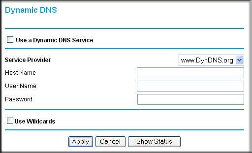 Dynamic DNS If your network has a permanently assigned IP address, you can register a domain name and have that name linked with your IP address by public Domain Name Servers (DNS).