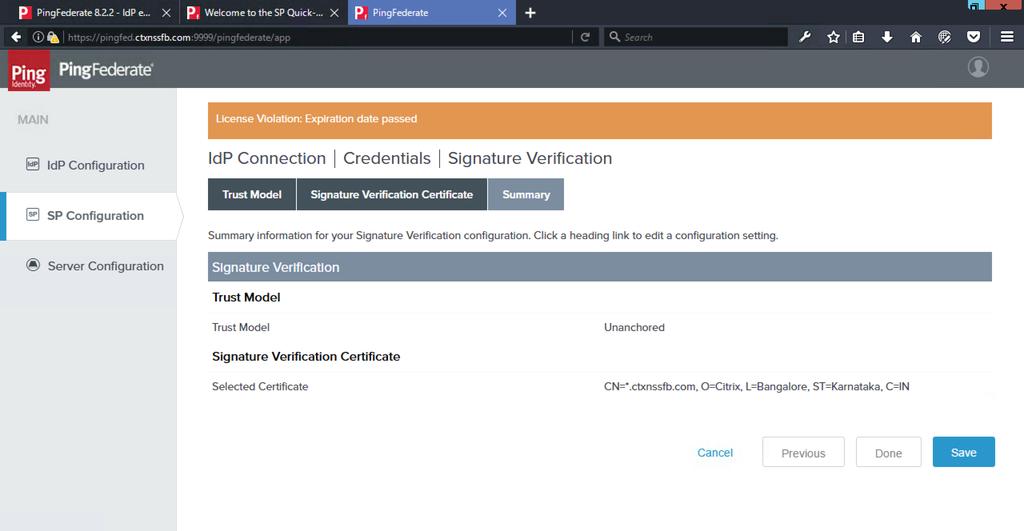 Integrating PingFederate with Citrix NetScaler as SAML IDP 8. In the Credentials section, click on Configure Credentials.