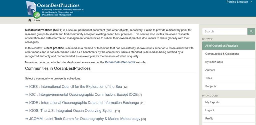 OceanBestPractices Editor Guidelines, Version 1 http://www.oceanbestpractices.