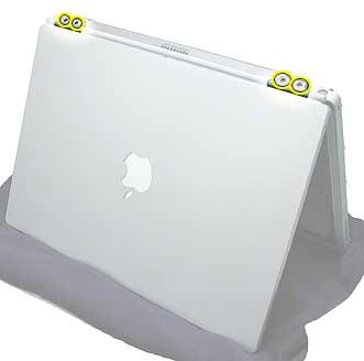 PowerBook G4 Screw Locator - 3