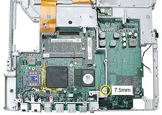 are disconnected from the logic board: Optical drive Bluetooth