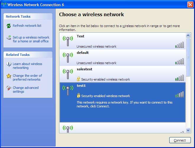 Section 5 - Connecting to a Wireless Network Configure WPA-PSK It is recommended to enable WEP on your wireless router or access point before configuring your wireless adapter.