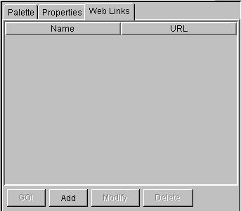 Adding URLs to the Web Links tab Client environment 47 You can add URLs to the Web Links tab.