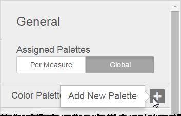 Click the General tab to see the palette options. 3.