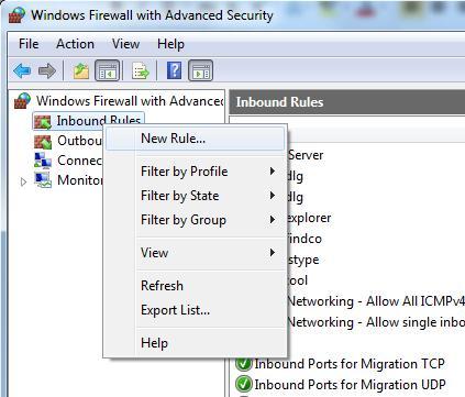 4 Advanced firewall settings: how to manually create rules for X-Tools