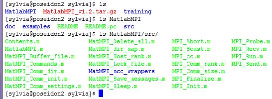 Advanced Topics Lab 3 If your MATLAB is running on Poseidon or Eric: A new directory MatlabMPI should have been