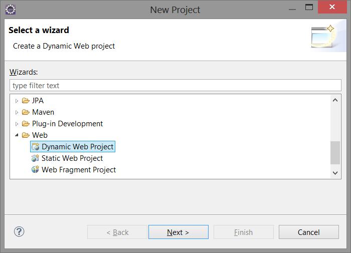 Creating a New Project (1 of 4) Every IDE has its own foibles we'll show how to proceed
