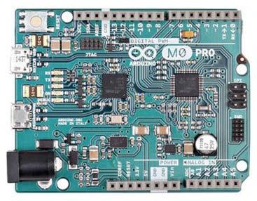 ARDUINO M0 PRO Code: A000111 The Arduino M0 Pro is an Arduino M0 with a step by step debugger With the new Arduino M0 Pro board, the more creative individual will have the potential to create one s