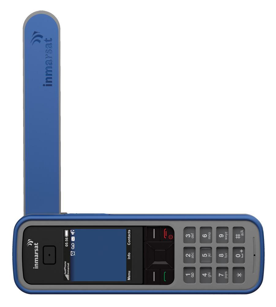 IsatPhone Pro Inmarsat global handheld satellite phone Service launched in June 2010