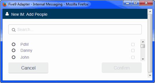 Using the Five9 Softphone Sending and Receiving Instant Messages Important Each chat or broadcast message is limited to 1024 characters. Longer messages are automatically truncated.