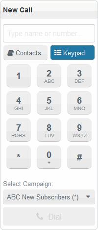 Processing Calls Dialing Calls Dialing Calls You can enter a number in the softphone, select a number in a directory, or click a phone number in any contact, lead, activity, or account page: