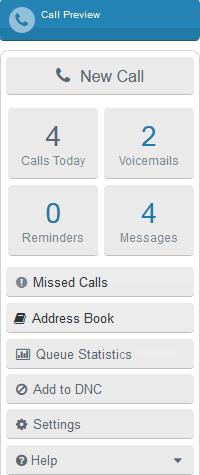 Processing Calls Using Campaign Features Call Preview This feature may be enabled in outbound campaigns. An incoming call notification opens before the call is connected to your station.