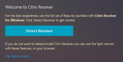 CITRIX STOREFRONT FOR REMOTE ACCESS NEW REMOTE INTERFACE When you login remotely and click the Citrix Remote Desktop link, you will notice the interface looks different now.
