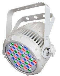 Ilumipod 48 IP Optic 15 RGBW white housing Item Number: 11048003 SPECIFICATION 3, 4, 5, 6, or 11-channel DMX-512 LED wash light (with ID addressing) RGBW color mixing with or without DMX controller